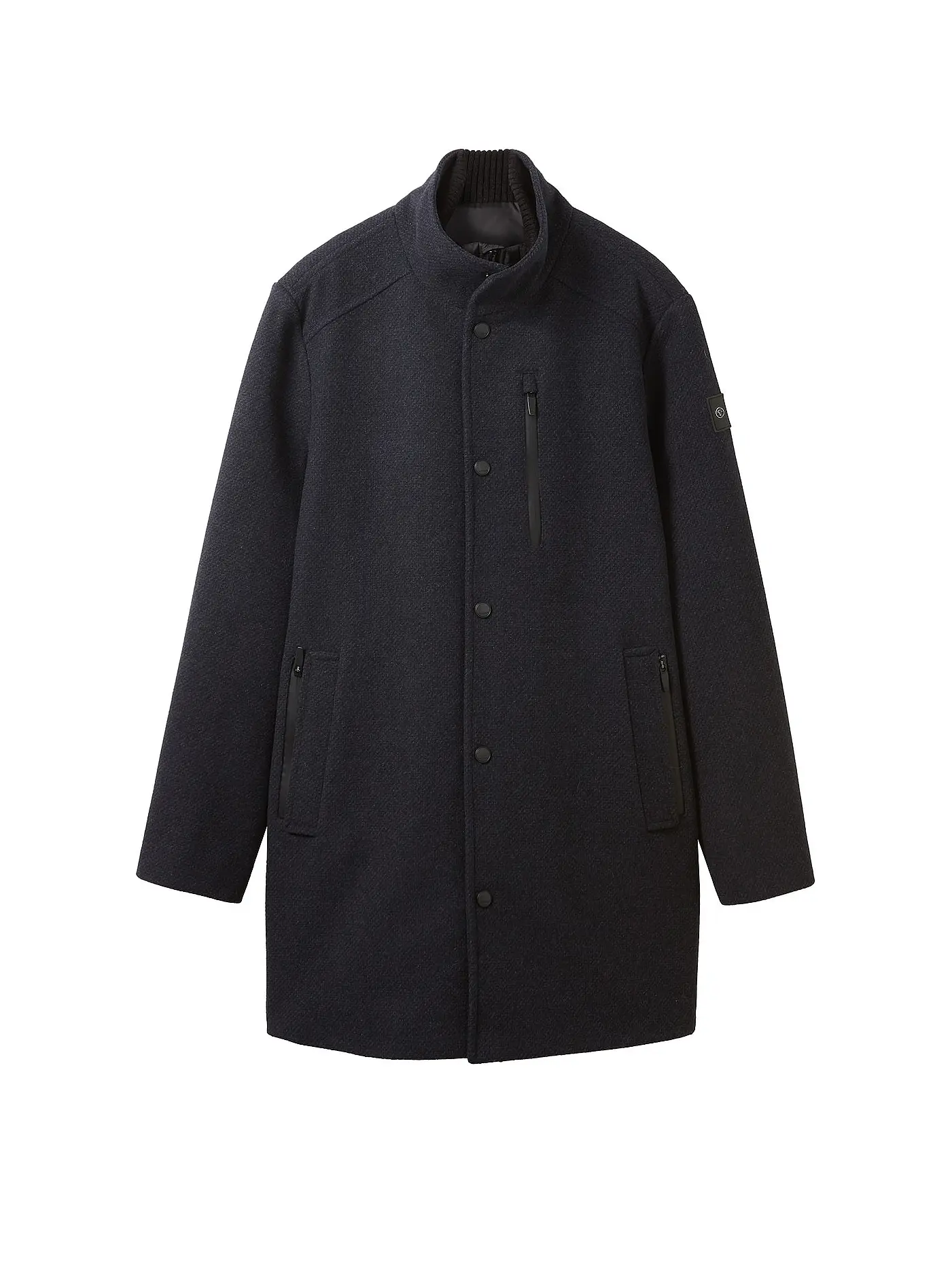 TOM TAILOR | Mantel | dunkelblau